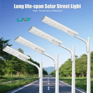 High Watt All in One Solar Street Lights Outdoor Solar Lamp IP65 Waterproof for Solar Road Highway Park Square Street Lights