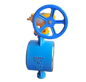 2022 New Product WCB Butt Welded Triple Eccentric Butterfly Valve Flange Type