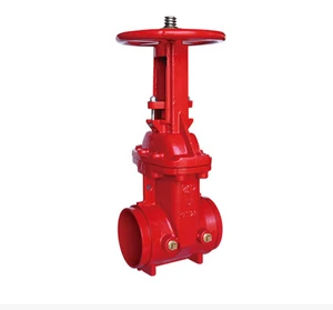 OS&Y Gate Valves Compliant With GOST Standards, Ductile Iron, Flanged Elastic-seal Gate Valves, 2'-12', 300 PSI