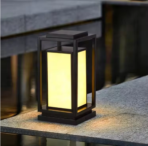 LED Garden Lawn Lights Outdoor Gate Fences Waterproof IP65 Remote Control 5-Year Warranty Landscape Courtyard Column Post Lamp