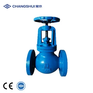 DN40-DN300 JIS 10K Flanged Globe Valve Cast Steel Industrial Valve