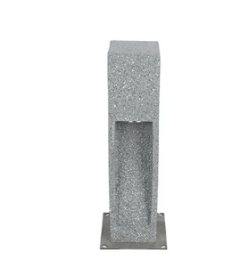 Litecent Modern Garden & Lawn Outdoor Lighting 10W LED Professional Landscape Bollard Lamp with IP65 Rating