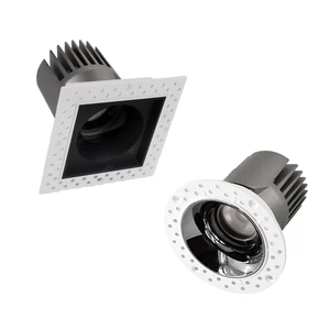 Indoor Ceiling Spotlight Aluminum 7w Commerical Supermarket Shop Cob Recessed Downlight