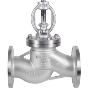High Pressure Flanged Globe Valve Cast Iron For Industrial Steam And Hot Water Pipeline Flanged Globe Valve Manual Control