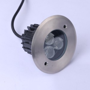 Outdoor Garden 18W Round LED Recessed Buried Lamp - for Floor & Steps