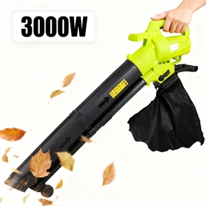Vertak 3000W Electric Leaf Blower Garden Mulcher Back Pack Corded Vacuum Blower Cleaner For Blowing Snow Leaves Patio Yard Work