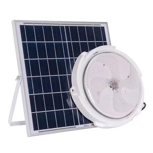 Rts Indoor Solar Ceiling Lamp Remote Control 200w 60W Solar Bulb Light with Remote Control Outdoor IP66 Garden Lighting Lamp