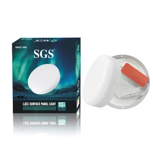 Special Design 3000K 10000K Surface Mounted Factory Indoor Round Shape Down Light Led Panel Lights