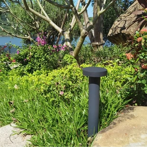 Outdoor Low voltage Garden/lawn Lamp 100-240V 3000K IP65 Aluminum LED Landscape Bollard Path Road
