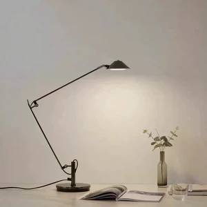 Office LED Work Desk Lamp Study Desk Study Bedside Lamp Folding American-style Long-arm Reading Eye-protecting Desk Lamp