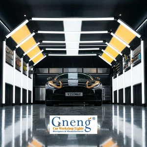 Car Workshop LED Tunnel Light DIY Assembly Aluminum Care Lighting 110lm/w CE Certified 2-Year Warranty