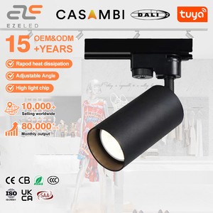 Nordic Style Surface-Mounted Spotlight With Gu10 Replaceable Light Source No-Drill Ceiling Wall Light Aluminum Body Track Light