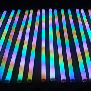 Waterproof Addressable 360 Degree RGB Pixel 3D Graphic LED Tube Light
