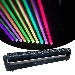 High Quality Fullcolor 10*40W RGBW 4in1 Waterproof Portable LED Wall Washer Beam Moving Light Bar Chasing Effect for DJ Concert