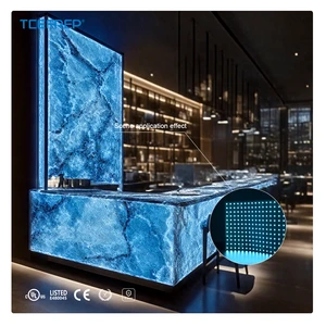 RGBW SMD2835 Industrial Flexible LED Light Panel High Brightness Dimmable for Living Room Landscape Lighting 609x304mm IP20