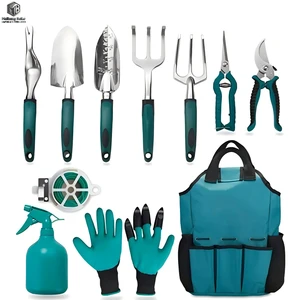 Multi-functional Multi-purpose Industrial Grade Aluminum Alloy Plastic Lightweight Durable Home Garden Planting 5-piece Tool Kit