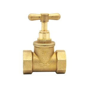 Premium Brass Globe Valve Single-Handle Double Thread Copper Water Stop Valve for Plumbing