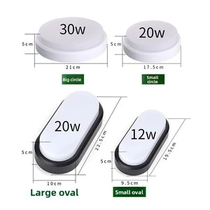 Waterproof Explosion-Proof Tri-Proof LED Ceiling Light Moisture-Resistant for Outdoor Use in Warehouse Cold Storage Bathroom