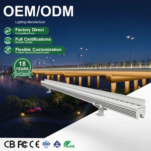 Wall Washer Light High Quality 12W LED Wall Washer Light 12pcs RGBW Evenly Lit Wash Building Facade Stage Backdrop