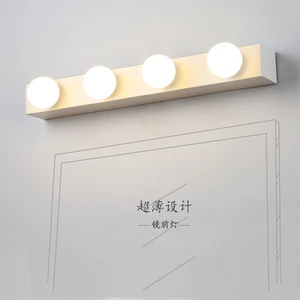 Bathroom Toilet Dressing Table Mirror Lamps LED Headlight Fill Light Punch-Free Installation Universal Voltage 3-Year Warranty