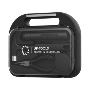 UF 61 in 1 Electric Screwdriver Set Household Tool Kit with 5m Tape Measure SK5 Knife for Woodworking Furniture Assembly