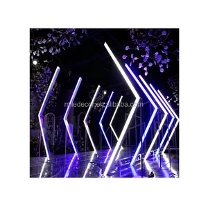 Factory Direct Price Tunnel Lighted Background Geometric Time Tunnel Tunnel Light for Decor
