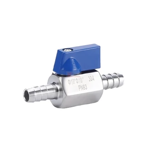 Stainless steel mini ball valve