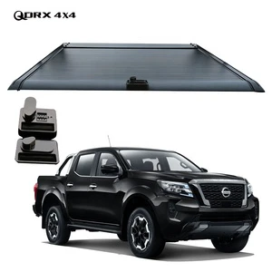 High Quality Hard Retractable Tonneau Cover Aluminium Roller Lid Shutter Pickup Truck Bed Cover For Navara D40 2015-2022