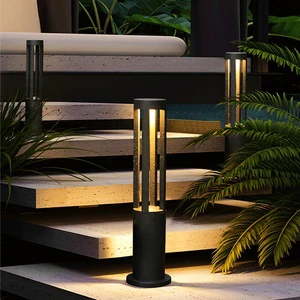 IP55 Waterproof Die-cast Aluminum Landscape Courtyard Column Lamp LED Light Source Decorative Lawn Lights