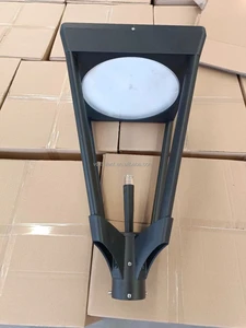 Modern LED Square Top Garden Light IP65 Waterproof AC Outdoor Post Lamp for Road Contemporary Landscape Lighting