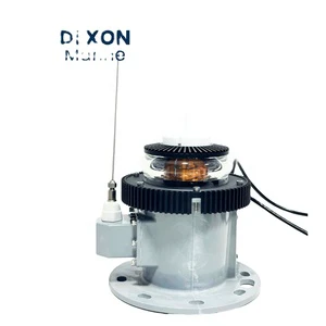 Bridge Piers Offshore Structures IALA Standard Marine Fixed LED Lantern 10NM Visibility IP68 Waterproof LED Indicator Light