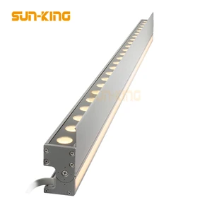 Linear Adjustable Double Side Ip65 30W 36w 3000K RGB Led Wall Washer for Bar/building Outdoor Decoration