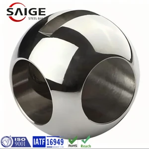 SAIGE Best Price Superior Quality Popular Product Floating Straight Through Valve Ball Micro Ball Valve