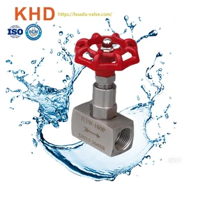 High Pressure Stainless Steel Manual Needle Globe Valve Internal Thread Sizes 1/4