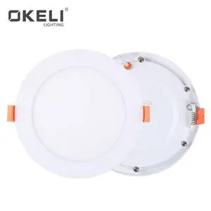 OKELI Zhongshan Manufacture Wholesale Price Round Led Panel Light 12W