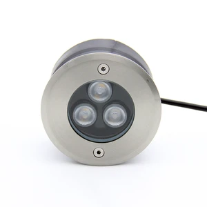Outdoor Cast Aluminum Ip67 Waterproof Single Color LED Ground Buried Lamp for Landscape Lighting in Garden or Deck Indoor Use