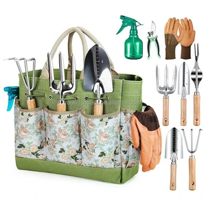 RTS Premium DIY Garden Tool Set Stainless Steel Home Gadgets Flower Planting Work Hardware Accessories Factory Direct