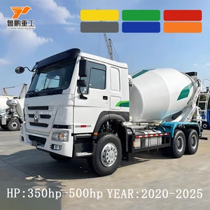 Heavy-Duty Chassis + Anti-Corrosion Tank: Sinotruk Howo 6x4 Mixer Truck for Rough Construction Sites