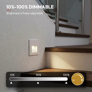 Wholesale Dimmable Square Aluminum 3W IP65 3000K-5000K Garden Light Waterproof Outdoor Led Wall Lamp