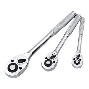 Socket Ratchet Wrench Quick Wrench Automotive Repair Tools 3PC Set