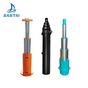 Telescopic Single Acting Hydraulic Jack Hydraulic Ram Hydraulic Cylinder Used for Dump Truck