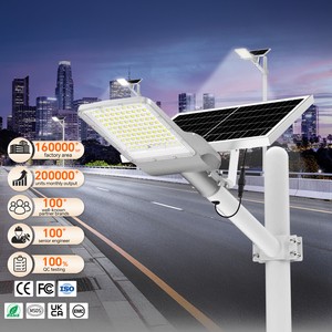 SUNDE Private Molds Split Solar Street Light OEM Streetlight Waterproof Aluminum Outdoor 60AH 500W Smart LED Solar Street Light