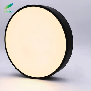 IP44 Modern Round Flat LED Ceiling Light Fixtures 24W Adjustable Slim Dimmable Chandeliers & Pendant Lights 3000K/4000K/6500K