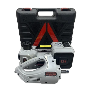 Portable 12V OEM Car Lift Jack Set Aluminum Steel Hybrid Hydraulic Air Infetable Floor Jack Impact Wrench Tire Gauge Model