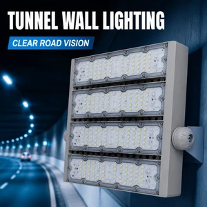 CRANE OEM ODM LED Tunnel Light IP65 Waterproof High Lumen Anti-Glare Highway Bridge Aluminum Housing 5-Year Warranty Factory