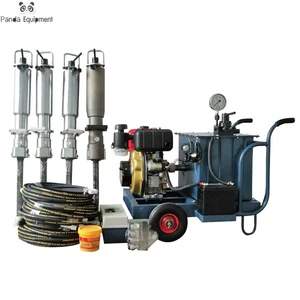 China Best Diesel Electric Gasoline Hydraulic Rock Splitter with Steel Aluminum Darda C12 Guns Rock Drill