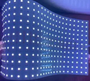 RGB LED Sheet Light Flexible Bendable 1-LED-cut Factory Sell Direct Perfect at Stone Lighting Customized Led Panel Sheet DC24V