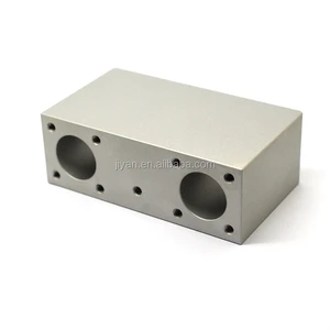 Custom CNC Drilled Block Valve Body Machining Parts CNC Aluminum Manifold Block For Pneumatic Hydraulic Flow Control Systems