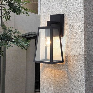 Antique Wall Lights Outdoor Waterproof Lantern Villa Garden Exterior Lamp Wall Mounted Down Outdoor Wall Light