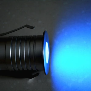 3W IP67 Aluminum Ground Buried Deck LED Underground Lamp Outdoor DC24V Ground Recessed Driveway Inground Lighting Dimmable